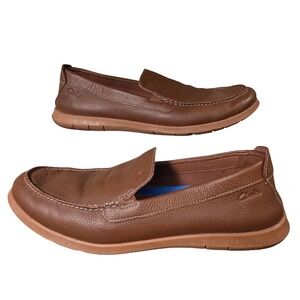 Clarks Collection Mens‎ Loafers Leather Slip On Casual Comfort Driving Shoes